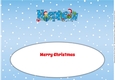 Christmas Dinosaurs with presents NEPHEW large dl 2 insert