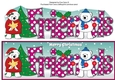 Monty and Luna Polar Bears decorating the Christmas tree FRIENDS large dl 3
