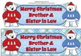 Monty & Luna Polar Bears BROTHER & SISTER IN LAW large dl 2