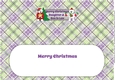 Monty & Luna Polar Bears decorating the Christmas tree DAUGHTER & SON IN LAW large dl insert