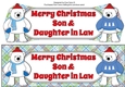 Monty Polar Bear and friend SON & DAUGHTER IN LAW large dl 2