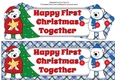 Monty & Luna Polar Bears decorating the Christmas tree 1ST XMAS TOGETHER large dl 2