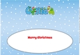 Christmas Dinosaurs OLLIE large dl insert