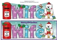 Monty Polar Bear lots of letters to Santa WIFE large dl 3