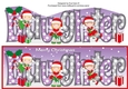 Christmas Fairies with presents DAUGHTER large dl 3