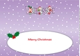 Christmas Fairies with presents VANESSA large dl insert