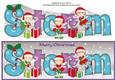 Christmas Fairies with presents STORM large dl