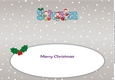 Christmas Fairies with presents STORM large dl insert