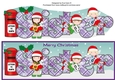 Christmas Fairies with letters to Santa SISTER large dl 2