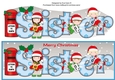 Christmas Fairies with letters to Santa SISTER large dl 3