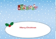 Christmas Fairies with letters to Santa SISTER large dl insert