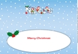 Christmas Fairies with Christmas Stockings NIECE large dl insert