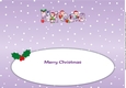 Christmas Fairies with Christmas Stockings NIECE large dl 2 insert