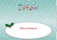Christmas Fairies with Christmas Stockings NIECE large dl 3 insert