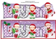 Christmas Fairies with presents LYN large dl