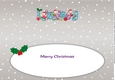 Christmas Fairies with presents LINDSEY large dl insert