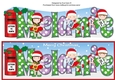 Christmas Fairies with letters to Santa MELANIE large dl