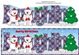 Monty Polar Bear and friend decorating the Christmas tree LAUGHLIN large dl