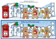 Gingerbread men with letters to Santa FRIEND large dl 2