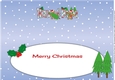 Gingerbread men with Christmas Trees NANA & PAPA large dl insert