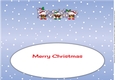 Crazy Christmas Puddings with Christmas decorations DAUGHTER large dl 2 insert