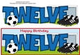 Football Boots & Football TWELVE large dl