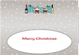 Crazy Christmas Pudding Couple with Champagne HUSBAND large dl 3 insert