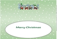 Crazy Scottish Christmas Puddings SCOTLAND large dl insert