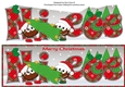Crazy Christmas Puddings choosing the Christmas tree NIECE large dl 2
