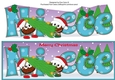 Crazy Christmas Puddings choosing the Christmas tree NIECE large dl 3