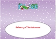Crazy Christmas Puddings choosing the Christmas tree NIECE large dl 3 insert