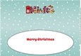Christmas Robins with letters to Santa WIFE large dl 2 insert
