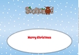 Christmas Highland Cow SCOTLAND large dl insert