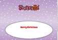 Christmas Highland Cow SCOTLAND large dl 2 insert