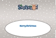 Christmas Highland Cow SCOTLAND large dl 3 insert