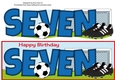 Football Boots & Football SEVEN large dl