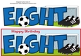 Football Boots & Football EIGHT large dl