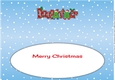 Crazy Christmas Trees with Christmas Stockings DAUGHTER large dl 3 insert