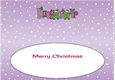 Crazy Christmas Trees with Christmas Stockings DAUGHTER large dl 4 insert