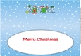 Crazy Christmas Trees with presents MUM large dl 3 insert