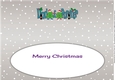 Crazy Christmas Trees couple celebrating Christmas with wine DAD & PARTNER large dl 4 insert