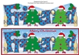 Crazy Christmas Trees Girls celebrating Christmas with wine FRIEND large dl 3