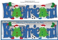 Crazy Christmas Trees playing football BOYFRIEND large dl 4