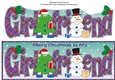 Crazy Christmas Tree built a snowman GIRLFRIEND large dl 2