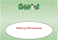 Crazy Christmas Tree built a snowman GIRLFRIEND large dl 3 insert