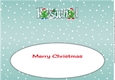 Crazy Christmas Trees Snowball Fight HUSBAND large dl insert