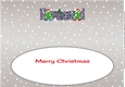 Crazy Christmas Trees Snowball Fight HUSBAND large dl 4 insert