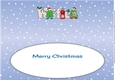 Crazy Christmas Trees with letters to Santa WIFE large dl insert
