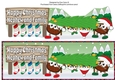 Crazy Christmas Puddings taking the Christmas tree home NEPHEW AND FAMILY large dl