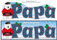 Scottish Monty Polar Bear PAPA large dl